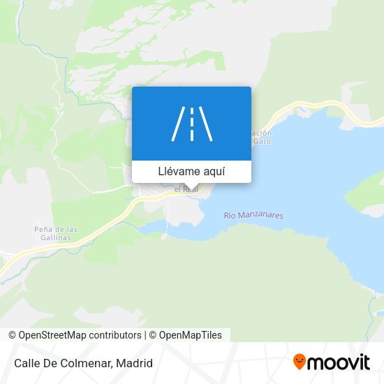 Mapa Calle De Colmenar
