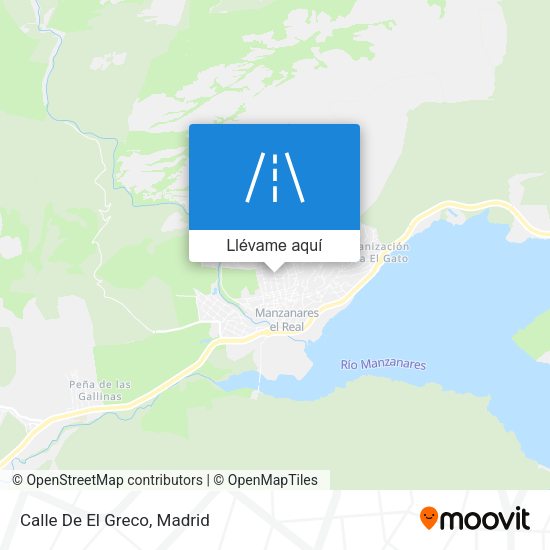 Mapa Calle De El Greco