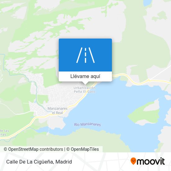 Mapa Calle De La Cigüeña