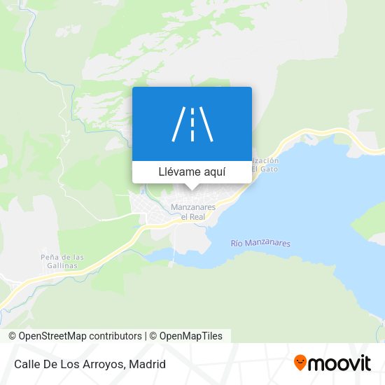 Mapa Calle De Los Arroyos