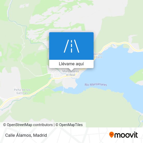 Mapa Calle Álamos