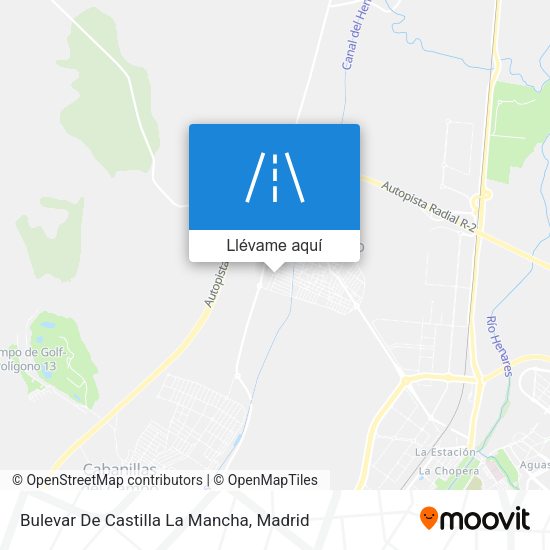 Mapa Bulevar De Castilla La Mancha