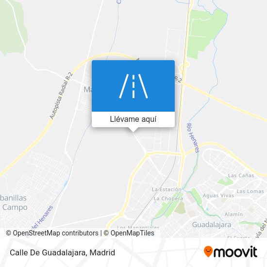 Mapa Calle De Guadalajara