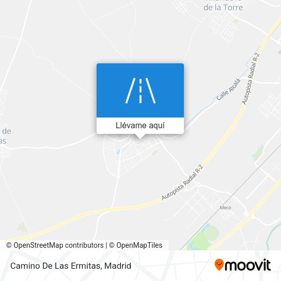 Mapa Camino De Las Ermitas