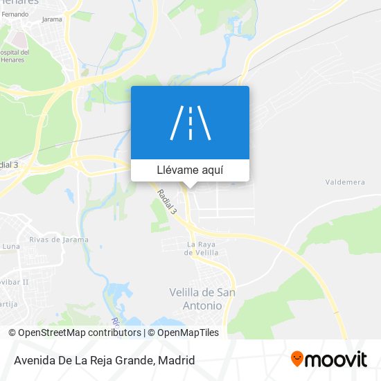 Mapa Avenida De La Reja Grande