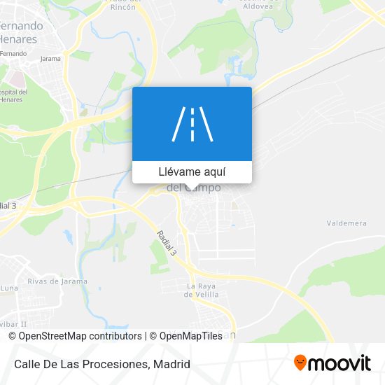 Mapa Calle De Las Procesiones