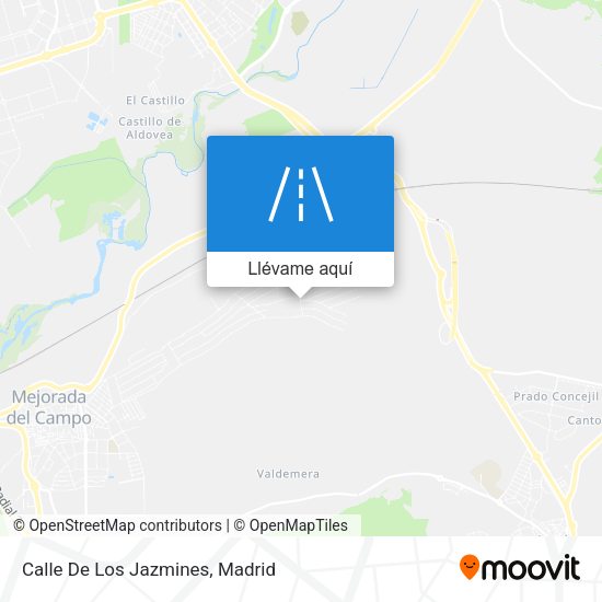 Mapa Calle De Los Jazmines