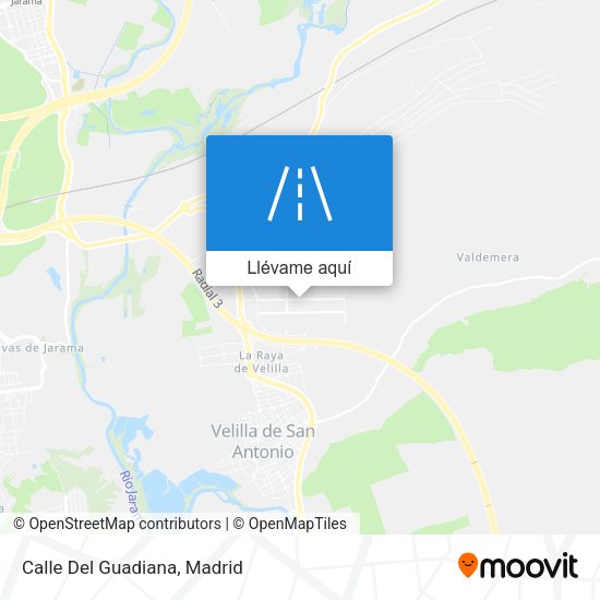 Mapa Calle Del Guadiana