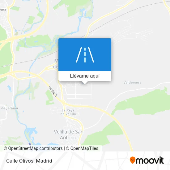 Mapa Calle Olivos