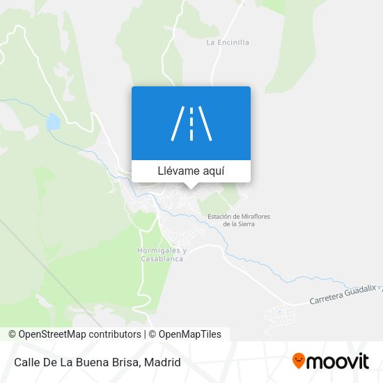 Mapa Calle De La Buena Brisa