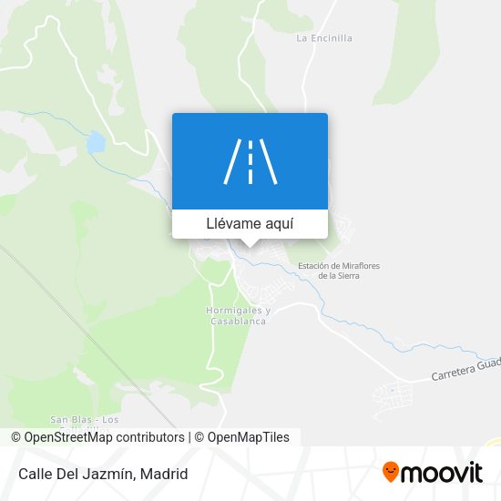 Mapa Calle Del Jazmín