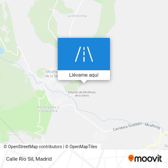 Mapa Calle Río Sil