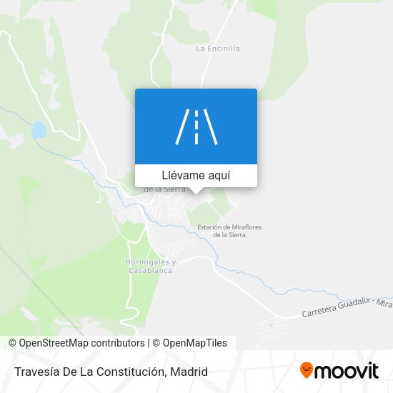 Mapa Travesía De La Constitución