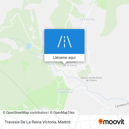 Mapa Travesía De La Reina Victoria