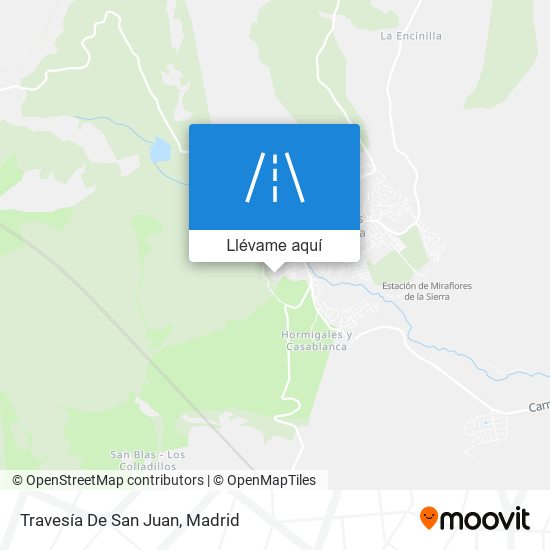 Mapa Travesía De San Juan