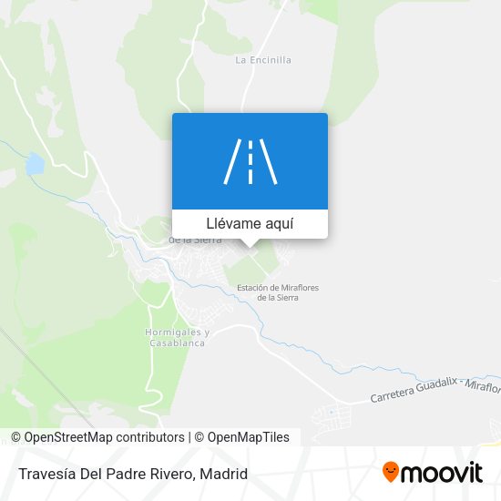 Mapa Travesía Del Padre Rivero