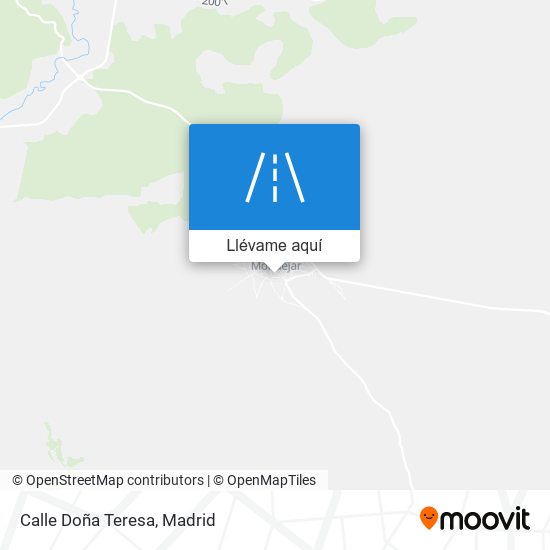 Mapa Calle Doña Teresa