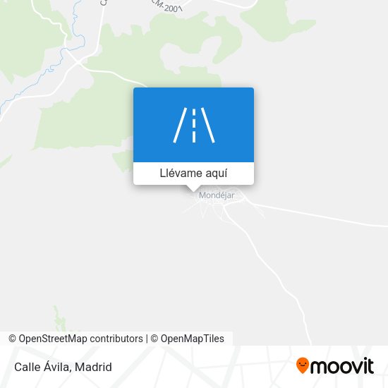 Mapa Calle Ávila