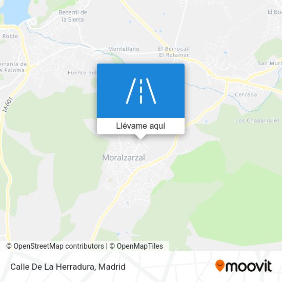 Mapa Calle De La Herradura