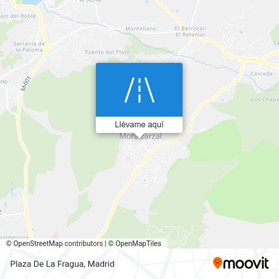 Mapa Plaza De La Fragua