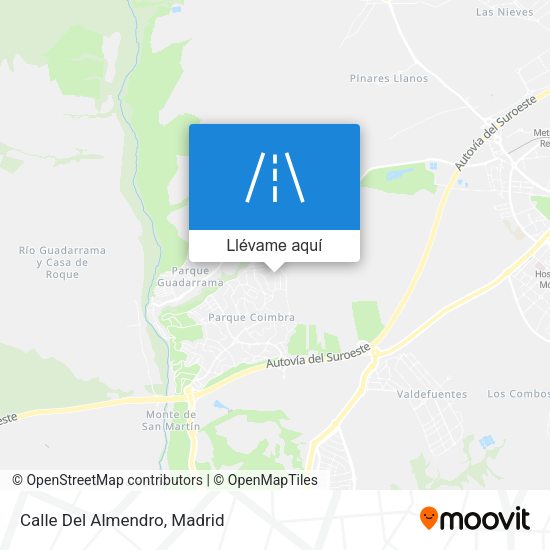 Mapa Calle Del Almendro