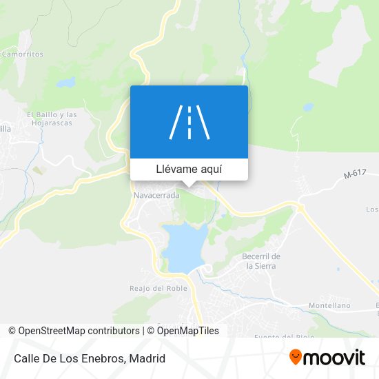 Mapa Calle De Los Enebros