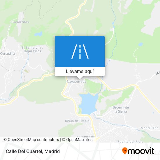 Mapa Calle Del Cuartel
