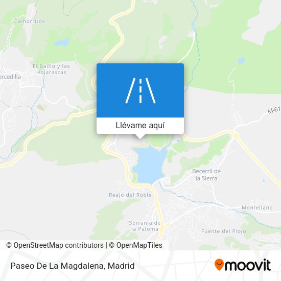 Mapa Paseo De La Magdalena