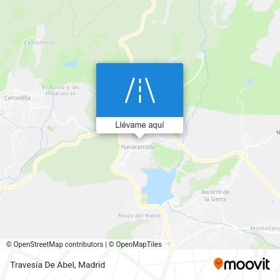 Mapa Travesía De Abel