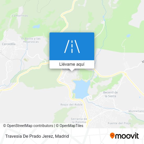 Mapa Travesía De Prado Jerez