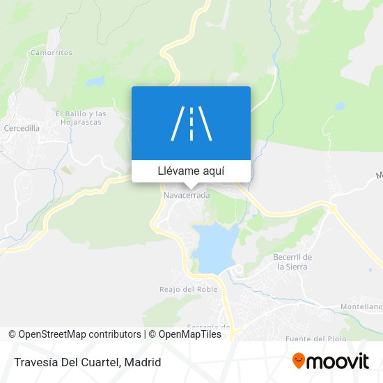Mapa Travesía Del Cuartel