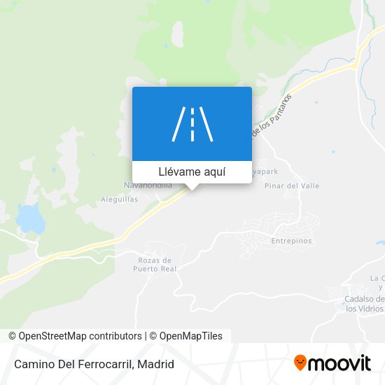 Mapa Camino Del Ferrocarril