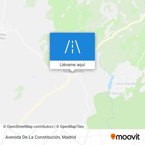 Mapa Avenida De La Constitución
