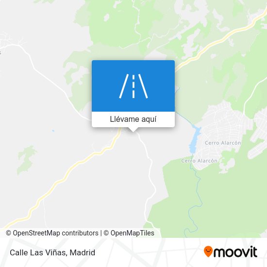 Mapa Calle Las Viñas
