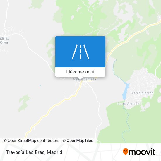 Mapa Travesía Las Eras