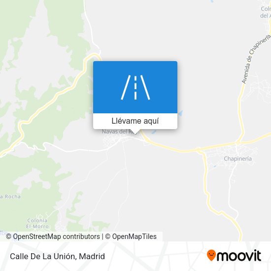 Mapa Calle De La Unión