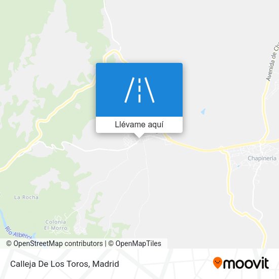 Mapa Calleja De Los Toros