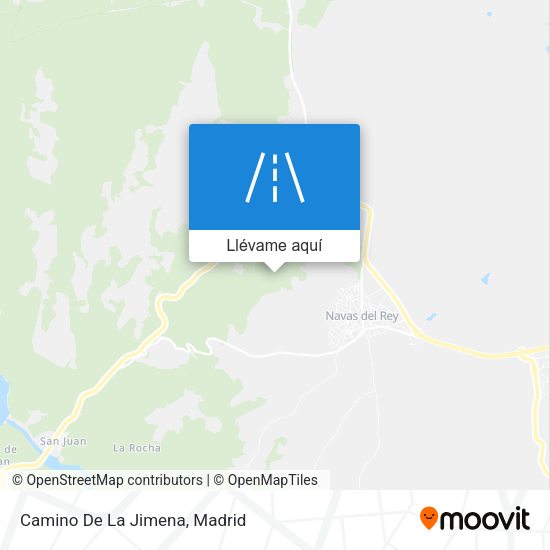 Mapa Camino De La Jimena