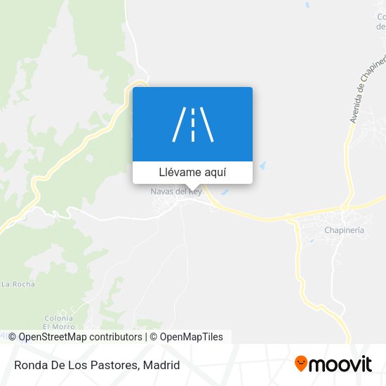 Mapa Ronda De Los Pastores
