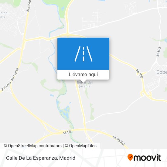Mapa Calle De La Esperanza
