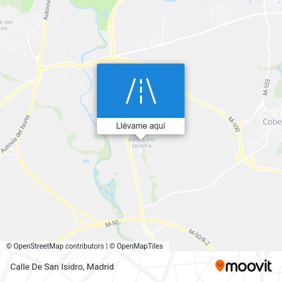 Mapa Calle De San Isidro
