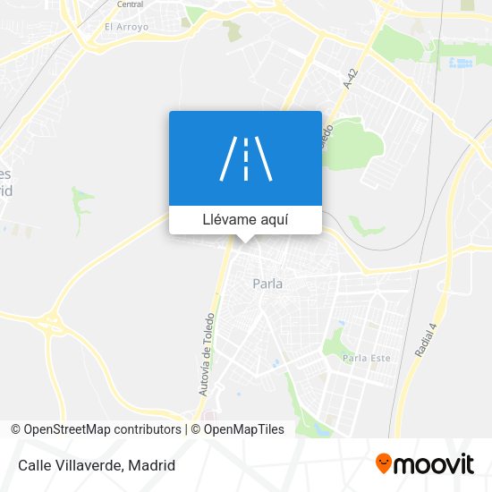 Mapa Calle Villaverde