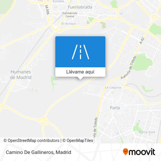 Mapa Camino De Gallineros