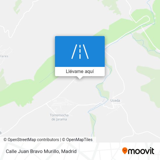 Mapa Calle Juan Bravo Murillo