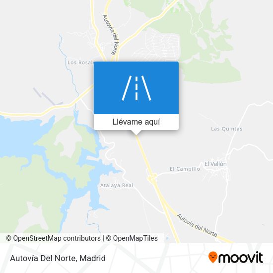 Mapa Autovía Del Norte