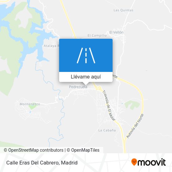 Mapa Calle Eras Del Cabrero
