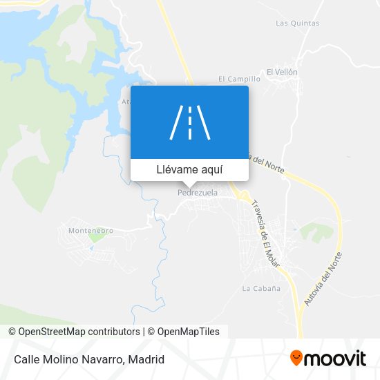 Mapa Calle Molino Navarro