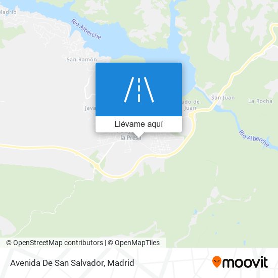 Mapa Avenida De San Salvador