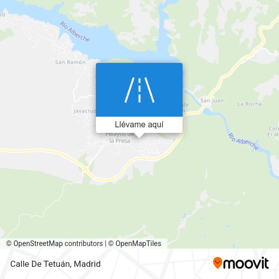 Mapa Calle De Tetuán