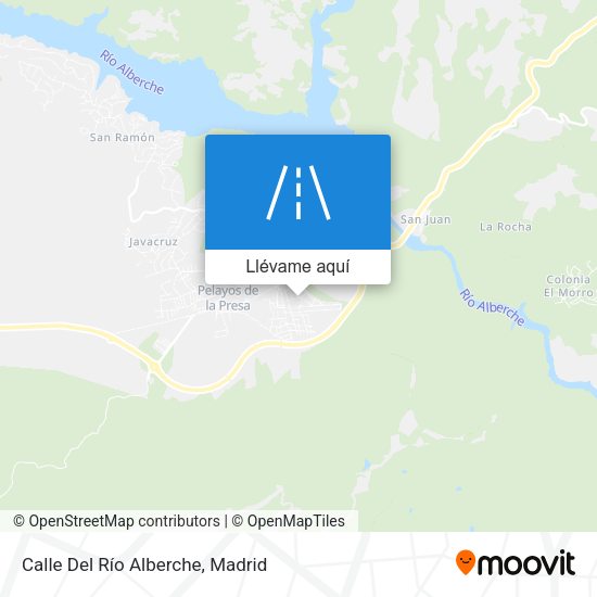Mapa Calle Del Río Alberche